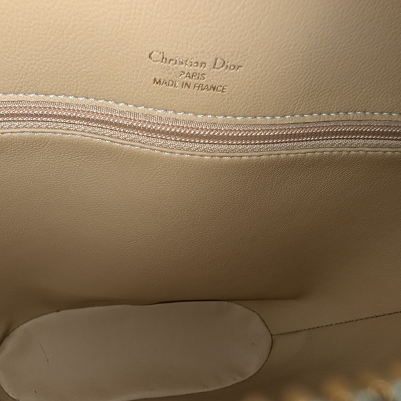 Authentic Vintage Christian Dior Caramel Leather Tote Bag - Picture 9 of 11